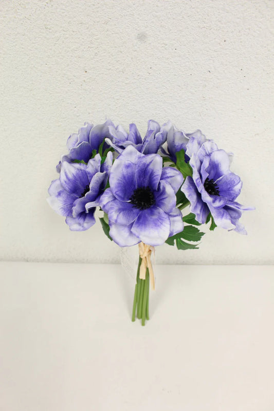 11" ANEMONE X 6 BOUQUET-PP-102007PP
