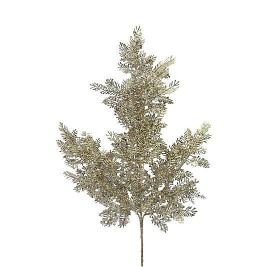 28" CHAMPAGNE ICED BALSAM SPRAY - 106251