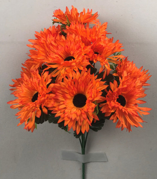 SPIDER MUM X 12 ORANGE - 12842