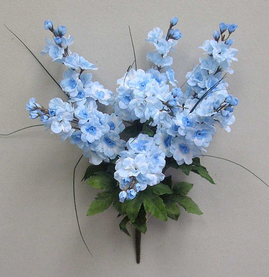 25" DELPHINIUM BUSH X 7-GPB011-LT. BL