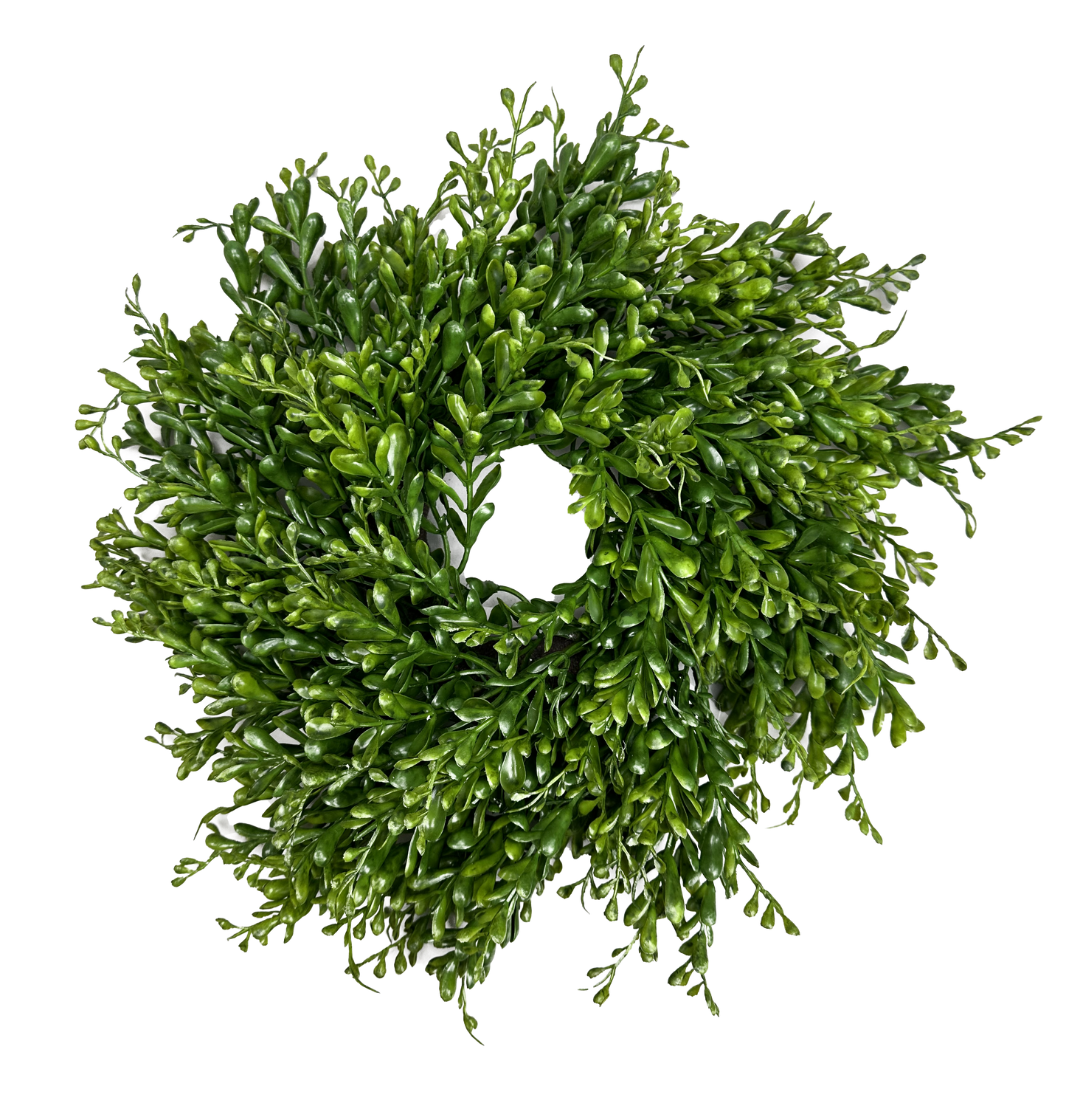 Plastic Greenery Mix Cabinet Wreath DIA14 - 13631WR14