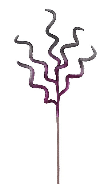30"L EVA/PE TENTACLES SPRAY- PURPLE/DK GREY- FE108079