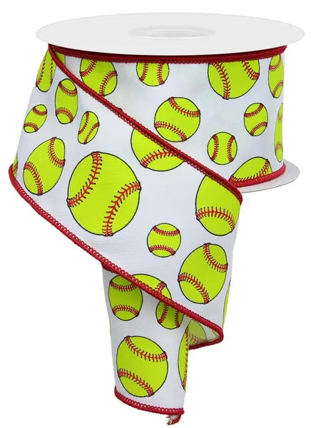 2.5" x 10yd Softball-White/Yellow/Red/Black-RGA172227