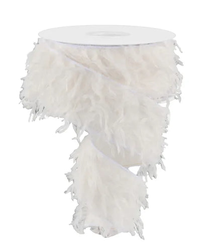 2.5x10yd white fuzzy-RN5885