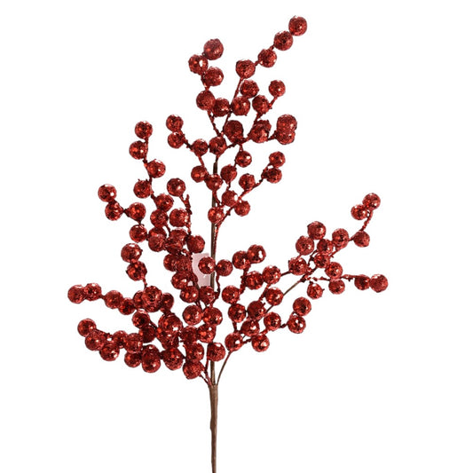 29" RED CRABAPPLE SPRAY GLT - 215791
