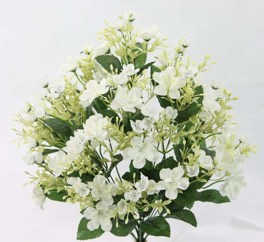 19" PHLOX BUSH X 18-GPB26352-CREAM
