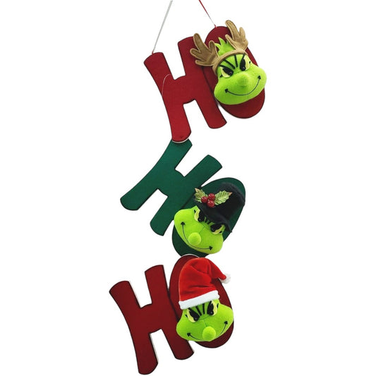 24" RED GREEN HOHOHO ELF ORN - 225308