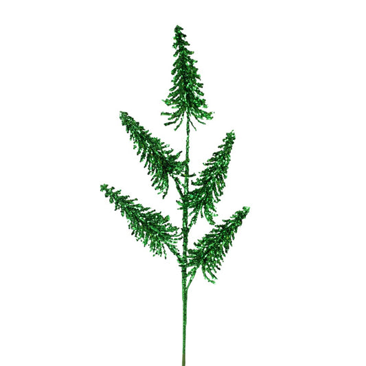 29" GREEN GLITTER TREE SPRAY - 226985