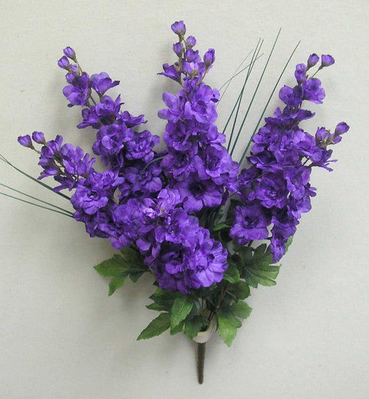 25" DELPHINIUM BUSH X 7-GPB011-PURPLE