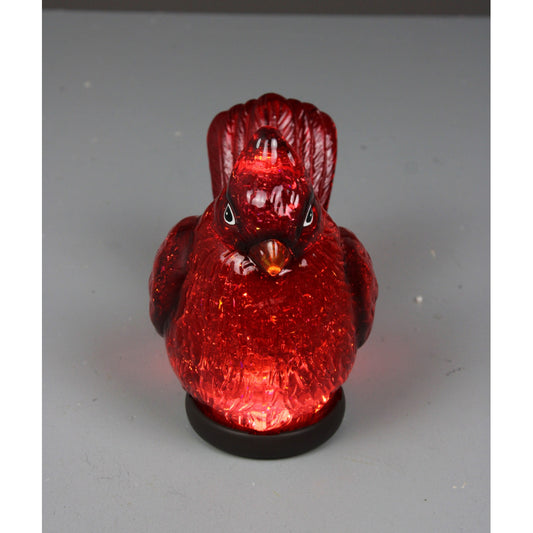 6.75" RED CARDINAL  LIGHTED GLOBE - 230569