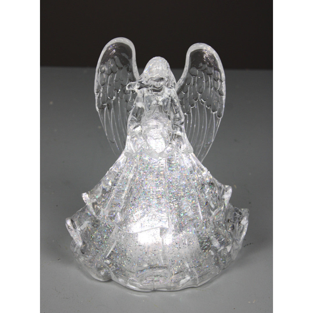 9.25" CLEAR ANGEL  LIGHTED GLOBE - 230570