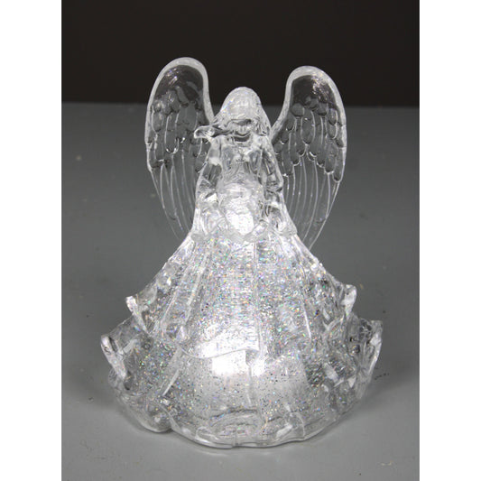 9.25" CLEAR ANGEL  LIGHTED GLOBE - 230570