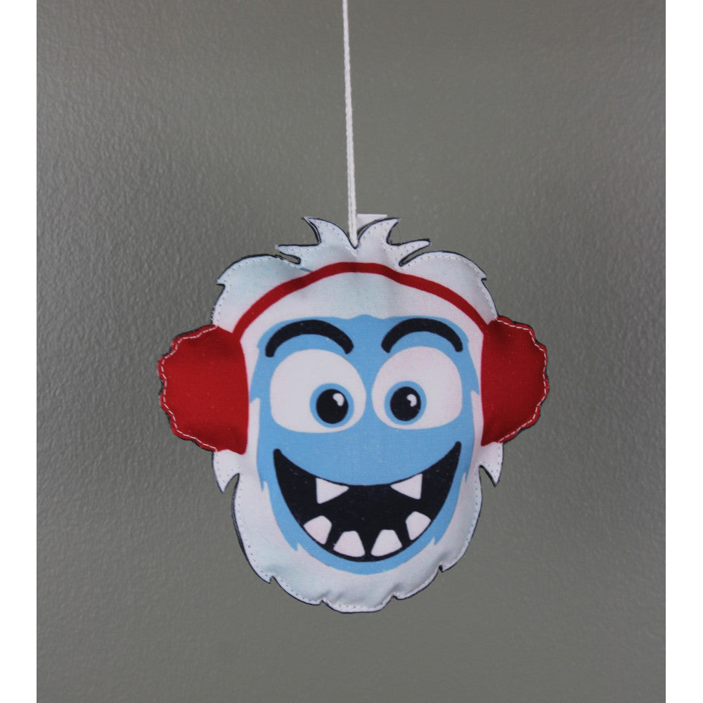 10" RED WHITE BLUE YETI ORNAMENT - 255925