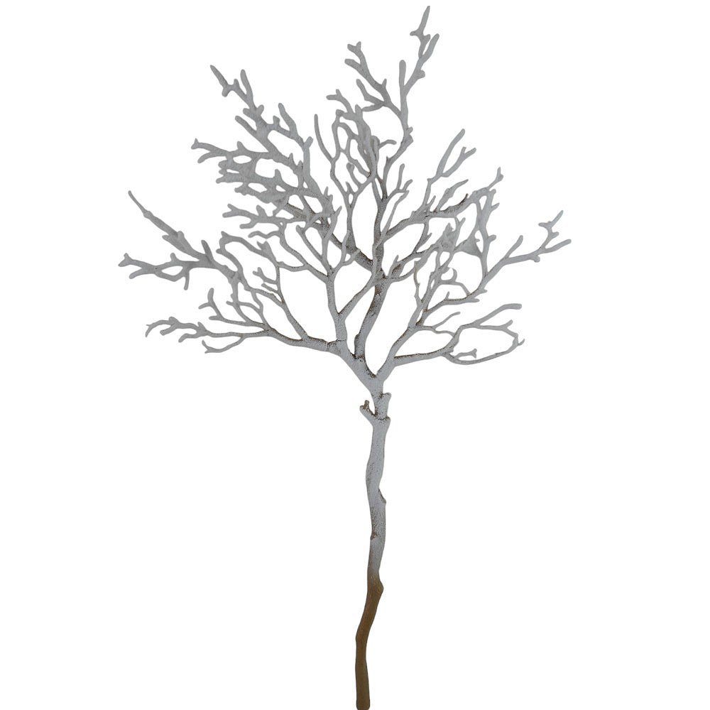 35" WHITE NATURAL SNOW BRANCH - 256400