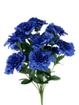 Navy Blue Color Fast Carnation Bush x 12 - 314113NVBL