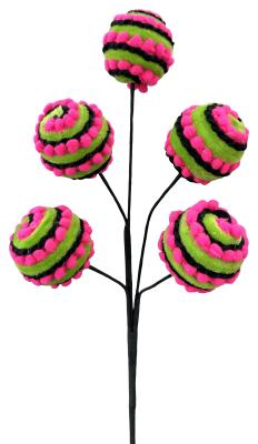 Stripe Ball Pick x 5 H16-HTPK-57397HTPK