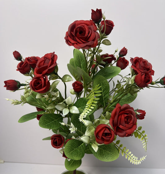 ROSE BUSH X 7 RED - 37243