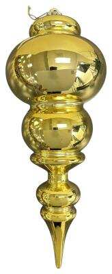 Orn Metallic Finial H14xDIA5- 86959GD
