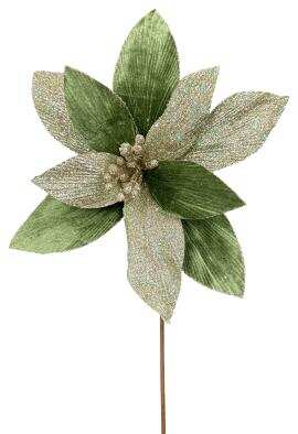Poinsettia Stem H16xDIA12- 86874GN