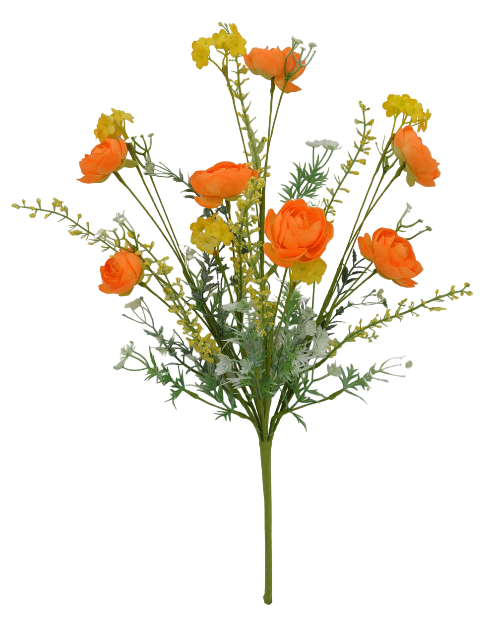 21.5 IN ORANGE RANUNCULUS MIXED - 40218-OR