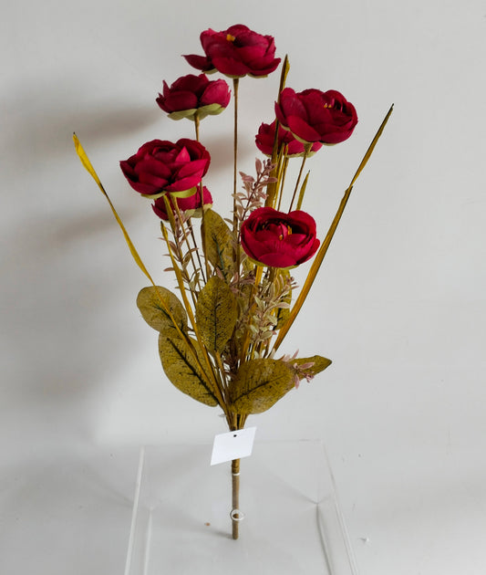 20 IN MIXED RANUNCULUS BUSH- 40314-RD