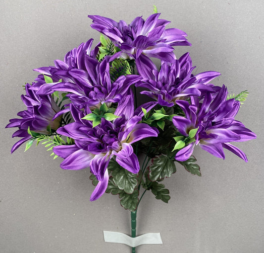 DAHLIA BUSH X 9 PURPLE - 41124