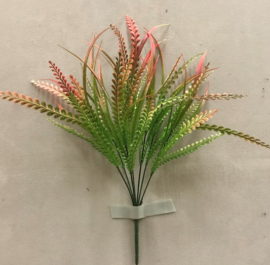PLASTIC MIX FERN BUSH X7 BEAUTY - 43153
