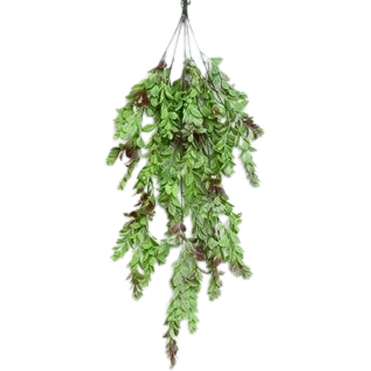 GREEN AND BEAUTY PLASTIC BOXWOOD HANGING BUSH - 43383