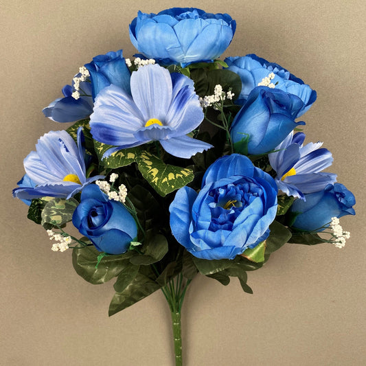 BLUE PEONY COSMO BUD X12 - 45772