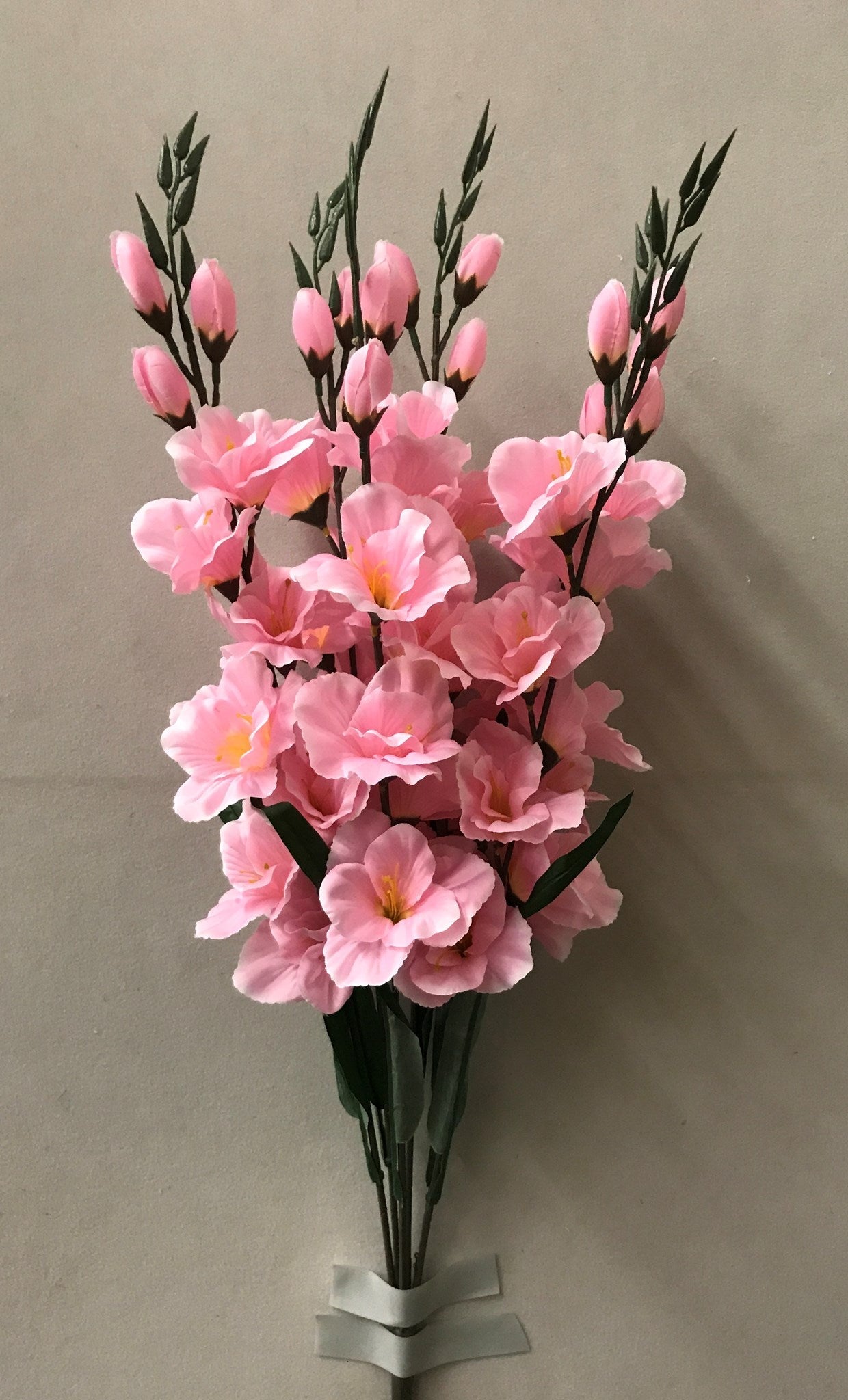 LARGE GLADIOLA BUSH x6 PINK - 46565