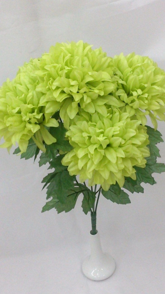 BALL MUM BUSH X5 GREEN - 47418