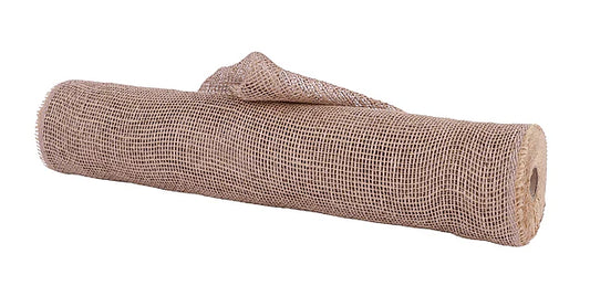 21"X10YD POLY/JUTE MESH- NATURAL- RB920218