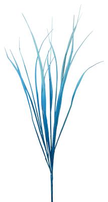 Plastic Sword Grass Bush x 3 H30-64007BL