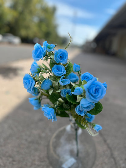 ROSE BUSH X 7-LTBLU-37406