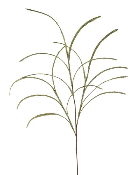 33"L Styro Powered Curly Grass Spray-Sage Green-FG681936