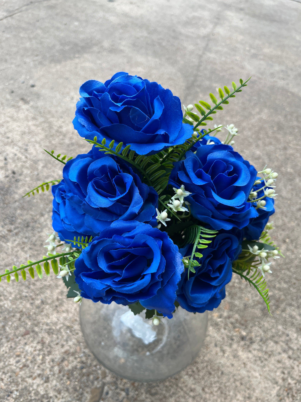 ELEGANT ROSE X 9-blue-52545