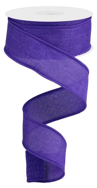 1.5" x 10yd Royal Burlap-New Purple-RG12786A
