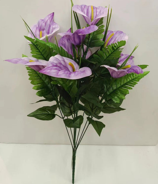 CALLA LILY BUSH X9 PURPLE - 52234