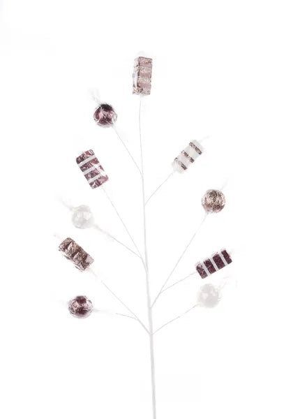 29"L Cello Wrapped Candy Spray-Milk Choc/Dk Choc/White-MN0390R2