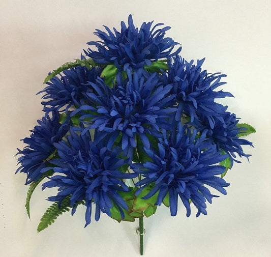 SPIDER MUM BSH X 9 BLUE - 55367