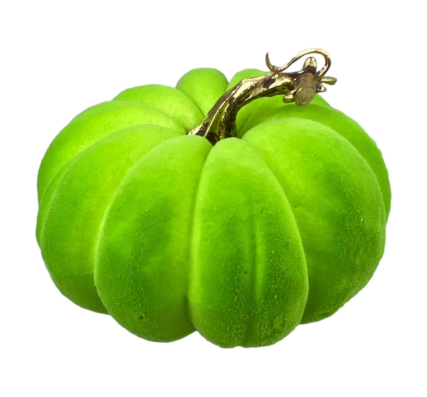 Flocked Pumpkin H4xDIA7-Lime-56954LIME