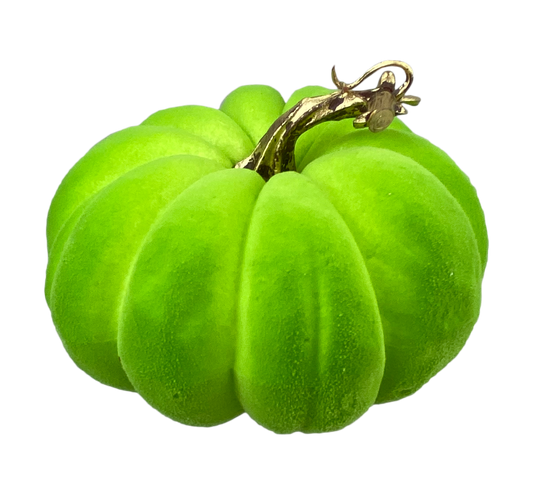 Flocked Pumpkin H4xDIA7-Lime-56954LIME