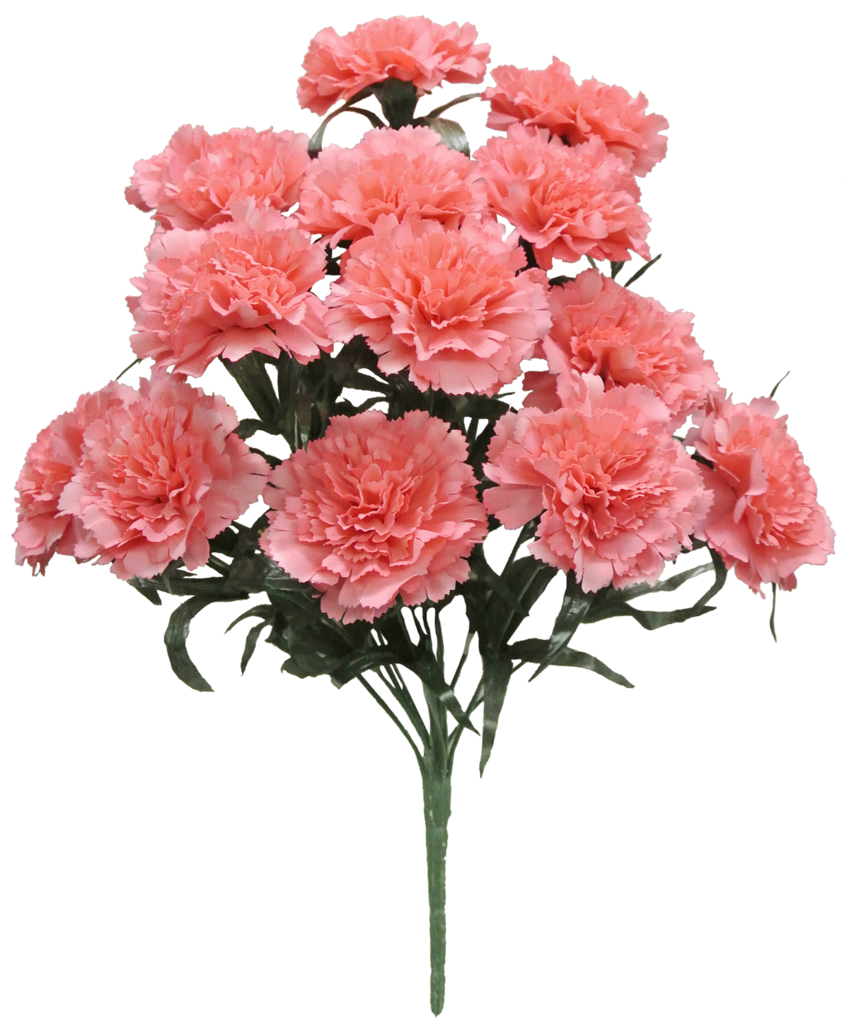 18 IN CARNATION BUSH X 14 - 56996-CORAL