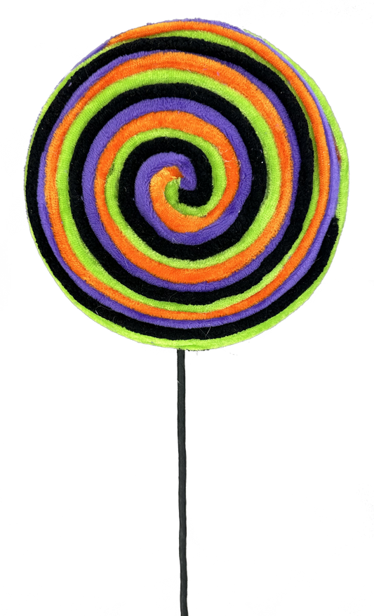 Halloween Chenille Lollipop Spray H20xDIA7 - 57027HAL