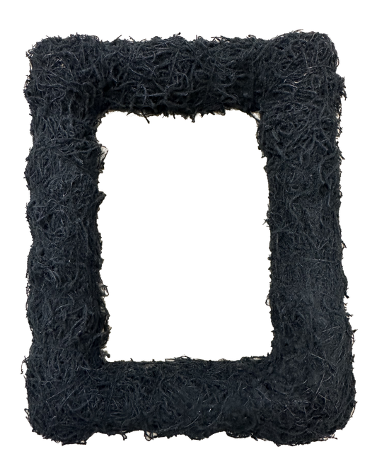 Rectangle Wreath H19xW15-Black-57218BK