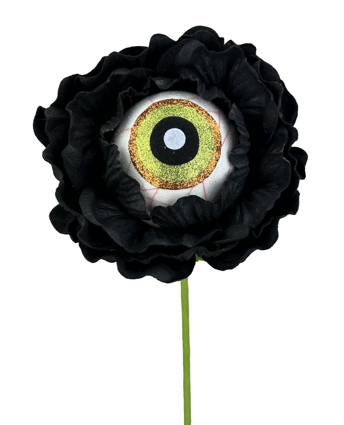 Eyeball Flower Stem H22xDIA8-Black-57240BK