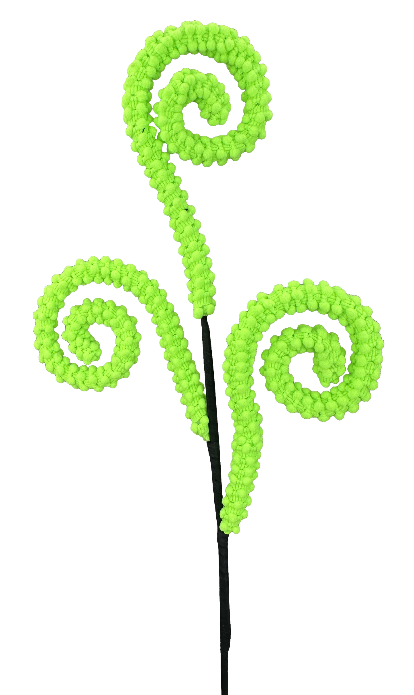 Puff Chenille Spiral Curly Spray x 3 H28 - 57259GN