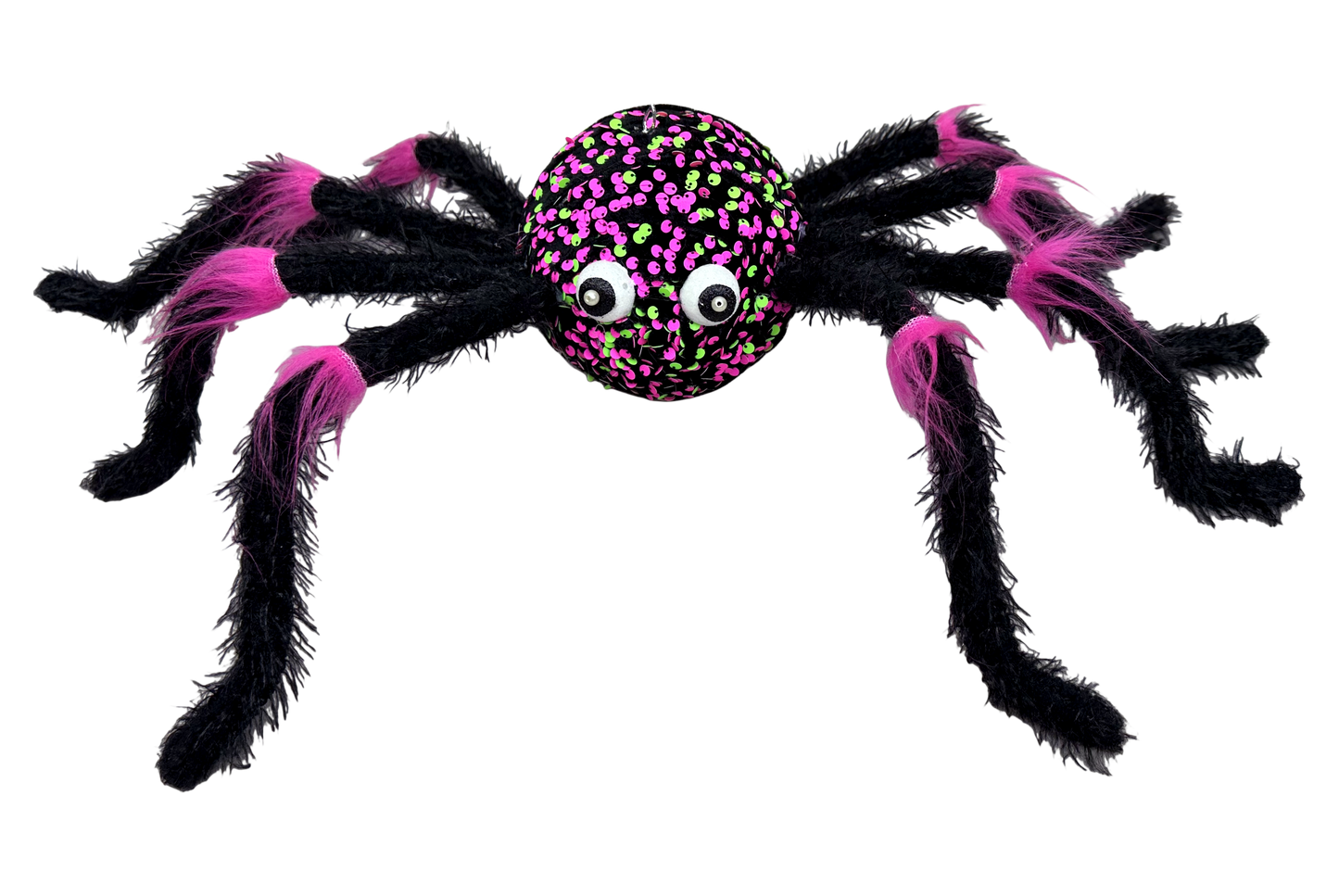 Orn Sequin Spider H5xW25xD5-Beauty/Green-57294BTGN