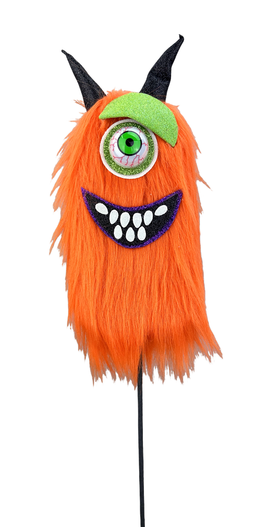 Orange Furry Monster Spray H24xW5xD3 - 57303OR