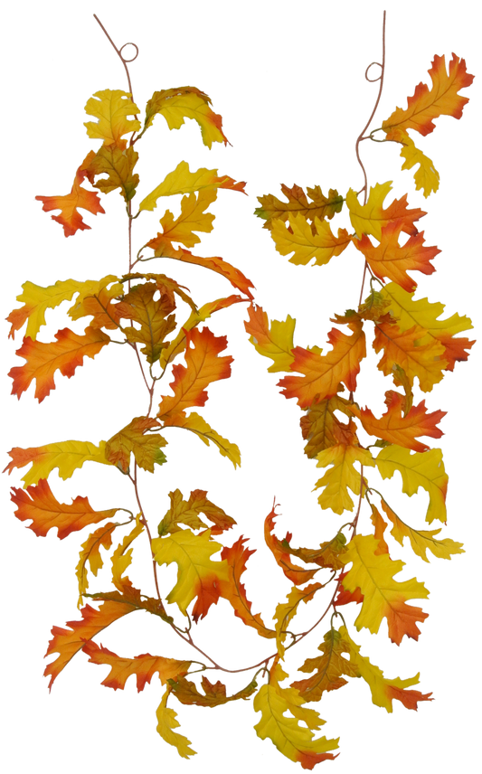 65 IN OAK LEAF GARLAND - 58867-GD OR